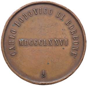 MEDAGLIE - CITTA - Lucca  - Medaglia 1876 - ... 