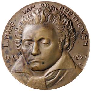 MEDAGLIE - PERSONAGGI - Ludwig van Beethoven ... 
