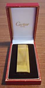 VARIE - Accendini  Cartier, in custodia ... 