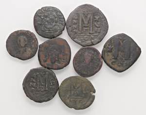 LOTTI - Bizantine  Lotto di 8 monete