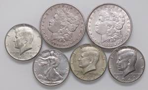 LOTTI - Estere  USA - Dollaro 1878 e 1901 O, ... 