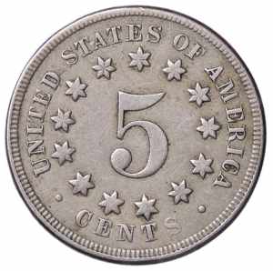 ESTERE - U.S.A.  - 5 Cents 1867 Kr. 97  NI ... 