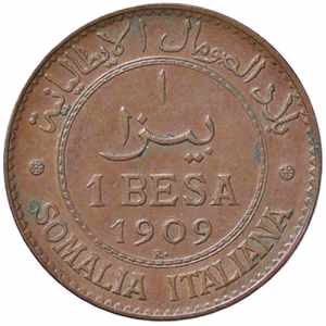 SAVOIA - Somalia  - Besa 1909 Pag. 985; ... 