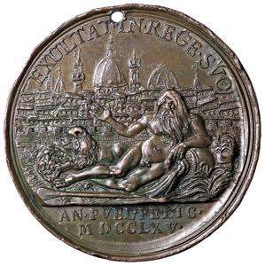 MEDAGLIE - CITTA - Firenze  - Medaglia 1765 ... 