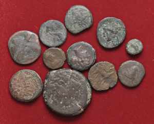 LOTTI - Greche  Lotto di 11 monete