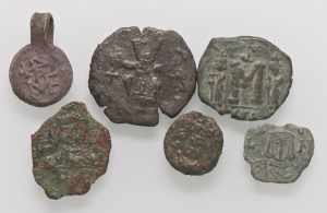 LOTTI - Bizantine  Lotto di 5 monete e un ... 