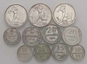 LOTTI - Estere  RUSSIA - Lotto di 11 monete