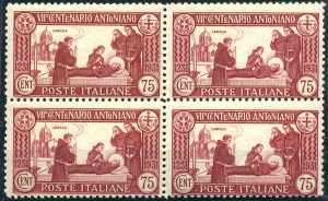 AREA ITALIANA - ITALIA REGNO  1931 S. ... 