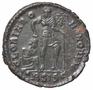 ROMANE IMPERIALI - Valente (364-378) - AE 3 ... 