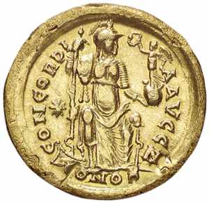 ROMANE IMPERIALI - Teodosio II (402-450) - ... 
