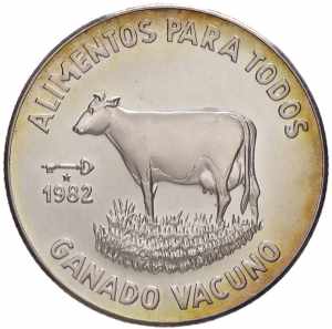 ESTERE - CUBA - Repubblica  - 5 Pesos 1982 - ... 