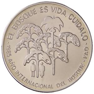 ESTERE - CUBA - Repubblica  - 5 Pesos 1985 - ... 