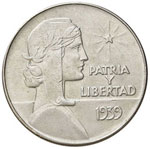ESTERE - CUBA - Repubblica  - Peso 1939 Kr. ... 