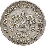 ESTERE - DANIMARCA - Federico IV (1699-1730) ... 
