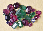 VARIE - Pietre preziose  Smeraldi, rubini e ... 