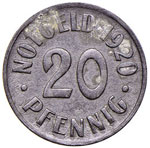 VARIE - Gettoni  GERMANIA-CASSEL, 20 pfennig ... 