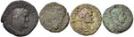 LOTTI - Imperiali  Lotto di 4 monete