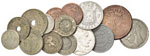 LOTTI - Estere  BELGIO - Lotto di 15 monete
