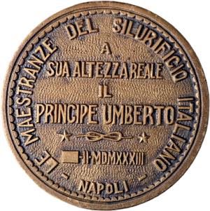 MEDAGLIE - CITTA - Napoli  - Medaglia 1933 ... 