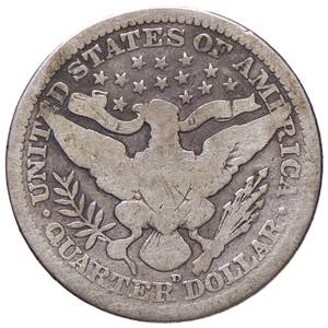 ESTERE - U.S.A.  - Quarto di dollaro 1913 D ... 