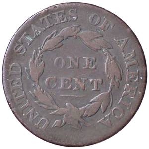 ESTERE - U.S.A.  - Cent 1825 - Coronet Kr. ... 