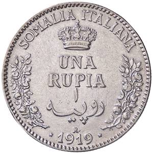 SAVOIA - Somalia  - Rupia 1919 Pag. 963; ... 