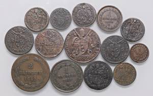 LOTTI - Zecche Italiane  BOLOGNA - 10 monete ... 