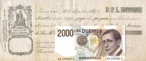 LOTTI - Cartamoneta-Italiana  2000 lire 1990 ... 