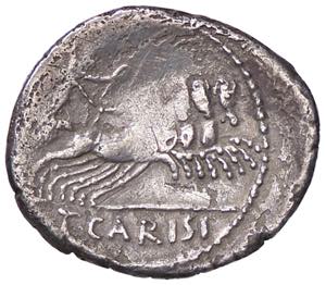 ROMANE REPUBBLICANE - CARISIA - T. Carisius ... 
