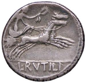 ROMANE REPUBBLICANE - RUTILIA - L. Rutilius ... 