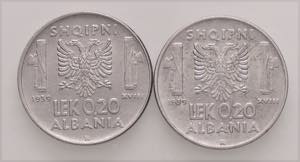 SAVOIA - Albania  - 0,20 Lek 1939 XVIII   AC ... 