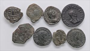 LOTTI - Imperiali  4 monete e 4 bizantine, ... 