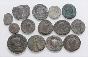 LOTTI - Imperiali  Lotto di 14 monete
