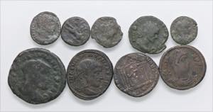 LOTTI - Imperiali  Lotto di 9 monete
