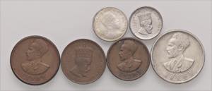 LOTTI - Estere  ETIOPIA - Lotto di 6 monete