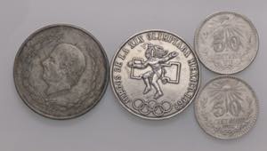 LOTTI - Estere  MESSICO - 5 pesos 1952, 25 ... 