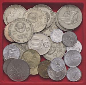 LOTTI - Estere  RUSSIA - 10 monete, assieme ... 