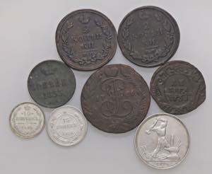 LOTTI - Estere  RUSSIA - Lotto di 8 monete