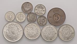 LOTTI - Estere  SVEZIA - Lotto di 11 monete