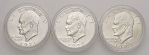 LOTTI - Estere  USA - Dollaro 1971 e 1972 ... 