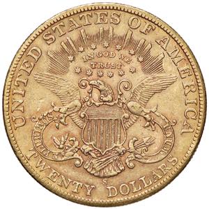 ESTERE - U.S.A.  - 20 Dollari 1902 S - ... 