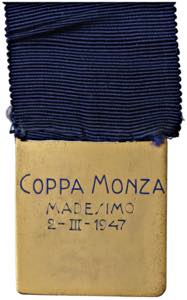 MEDAGLIE - CITTA - Monza  - Medaglia 1947   ... 