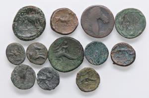 LOTTI - Greche  Lotto di 12 monete
