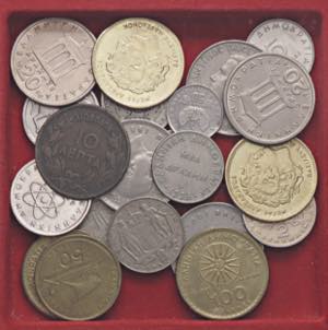 LOTTI - Estere  GRECIA - Lotto di 49 monete