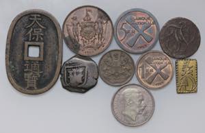 LOTTI - Estere  VARIE - Lotto di 9 monete