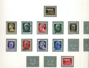 LOTTI - Filatelia  RSI, 63 francobolli in 8 ... 