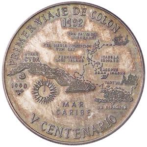 ESTERE - CUBA - Repubblica  - 10 Pesos 1990  ... 