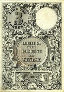 CARTAMONETA - LOMBARDO-VENETO - Moneta del ... 