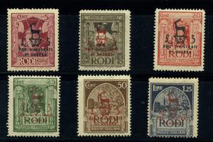 FILATELIA - COLONIE E POSSEDIMENTI - EGEO - ... 