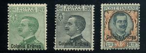FILATELIA - COLONIE E POSSEDIMENTI - ERITREA ... 